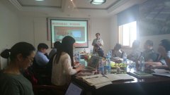 靖起参加电商团队建设分享会 靖起参加电商团队建设分享会