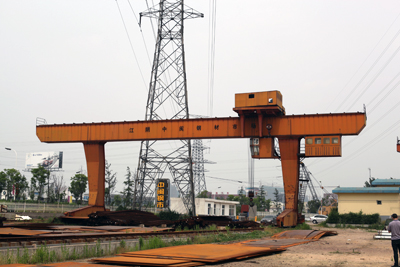 户外门式ag九游会j9集团机结构件精度的安装要求